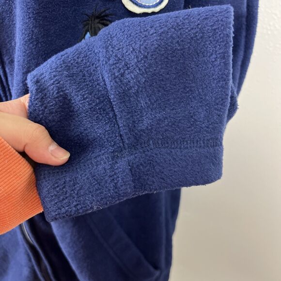 Vintage Wonderful World of Disney Sweater Women's Plus 2X Blue Eeyore Fleece Zip - Picture 9 of 13